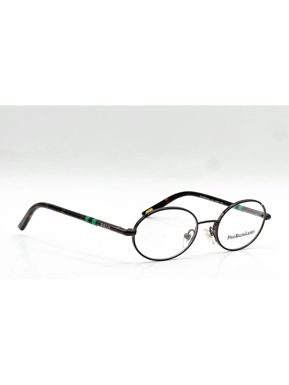 Polo Ralph Lauren 8026 104 Brown Tortoise Oval Eyeglass Frames 43-16-125